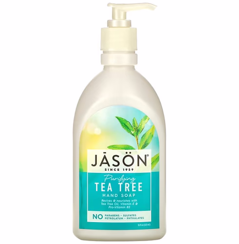 Jason Natural, Hand Soap, Purifying Tea Tree, 16 fl oz (473 ml) Review
