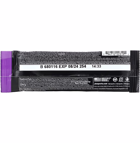 JNX Sports, The Ripper, Fat Burner, Dark Grape, 1 Stick, 0.18 oz (5 g)