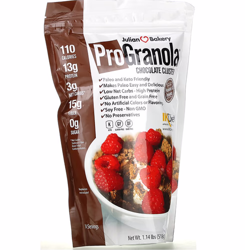 Julian Bakery, ProGranola Chocolate Clusters, 1.14 lbs (518 g)