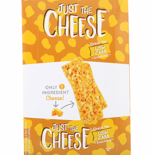 Just The Cheese, Aged Cheddar Bars, 12 Bars, 0.8 oz (22 g) Review