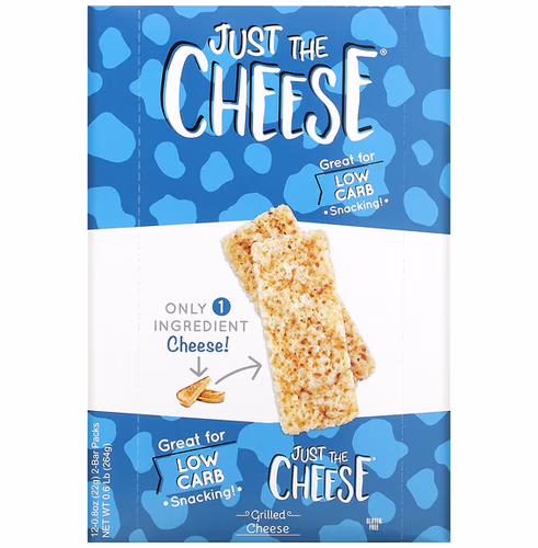 Just The Cheese, Grilled Cheese Bars, 12 Bars, 0.8 oz (22 g) Review