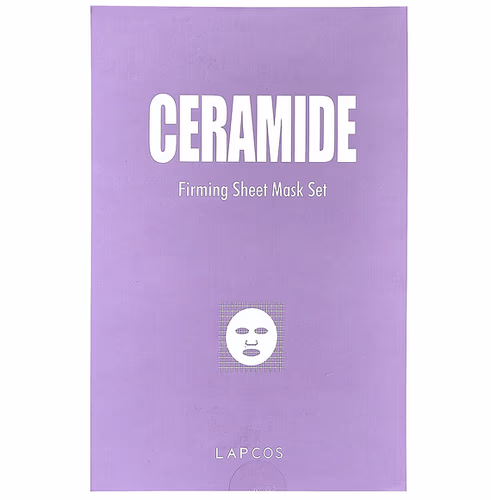 Lapcos, Ceramide Firming Sheet Mask Set, 5 Sheets, 0.84 fl oz (25 ml) Each Lapcos, Ceramide Firming Sheet Mask Set, 5 Sheets, 0.84 fl oz (25 ml) Each