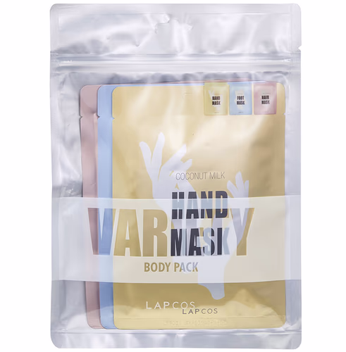 Lapcos, Variety Body Mask Pack, 3 Masks Lapcos, Variety Body Mask Pack, 3 Masks