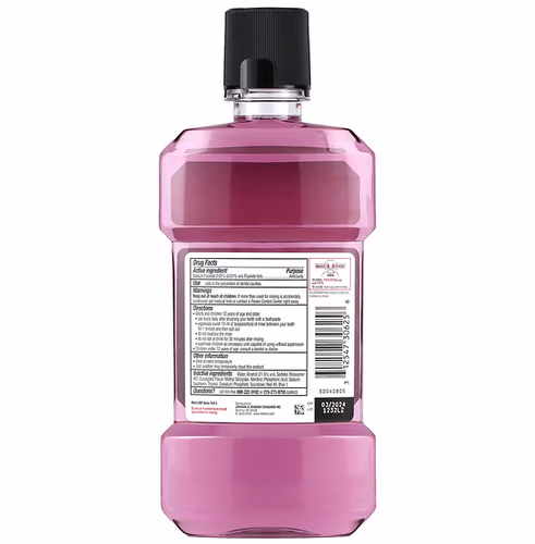 Listerine, Anticavity Fluoride Mouthwash, Total Care, Fresh Mint, 16.9 fl oz (500 ml) Listerine, Anticavity Fluoride Mouthwash, Total Care, Fresh Mint, 16.9 fl oz (500 ml)