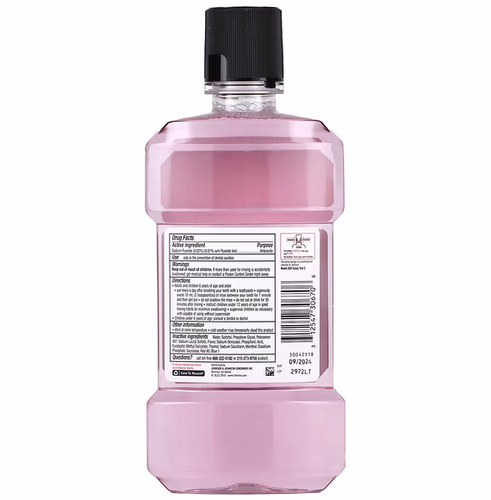 Listerine, Anticavity Fluoride Mouthwash, Total Care, Zero Alcohol, Fresh Mint, 1.05 pt (500 ml) Listerine, Anticavity Fluoride Mouthwash, Total Care, Zero Alcohol, Fresh Mint, 1.05 pt (500 ml)