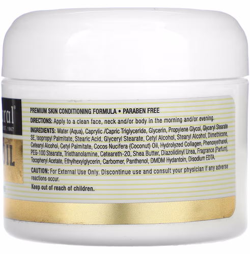 Mason Natural, Coconut Oil Skin Cream, 2 oz (57 g)