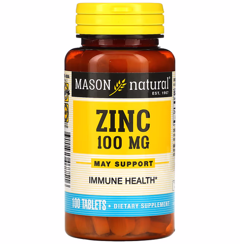 Mason Natural, Zinc, 100 mg, 100 Tablets Review