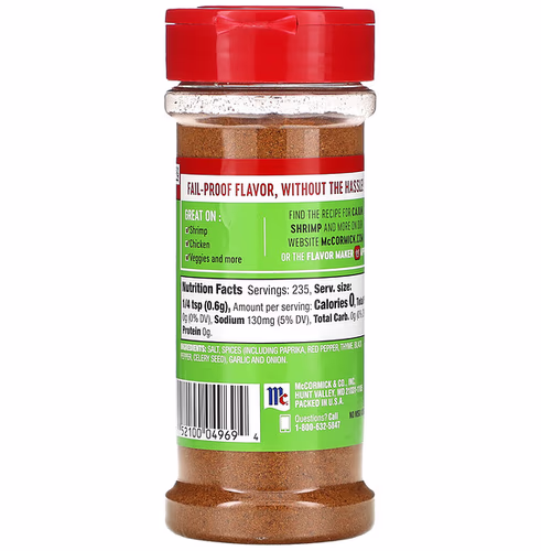 McCormick, Perfect Pinch, Cajun Seasoning, 5 oz (141 g)