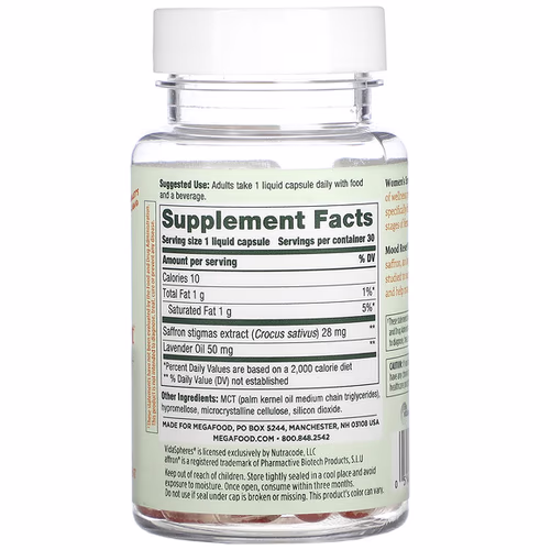 MegaFood, Women's Ensemble, Mood Reset, 30 Capsules MegaFood, Women's Ensemble, Mood Reset, 30 Capsules