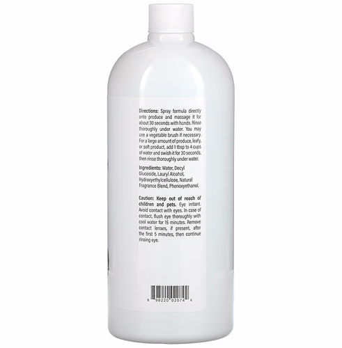Mild By Nature, Fruit and Vegetable Wash, 32 fl oz (946 ml) Mild By Nature, Fruit and Vegetable Wash, 32 fl oz (946 ml)