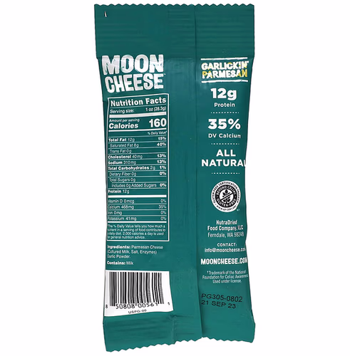 Moon Cheese, Garlickin' Parmesan, 1 oz (28.3 g)