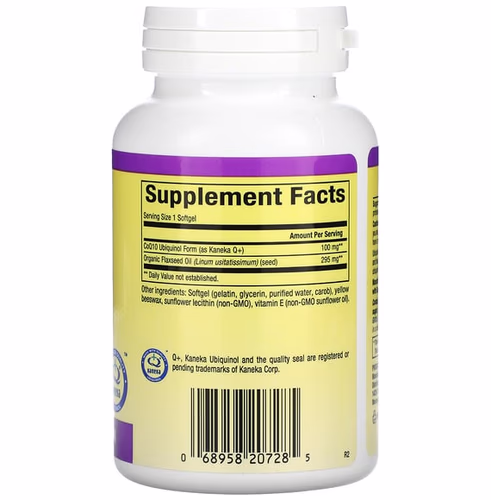 Natural Factors, Ubiquinol, Active CoQ10, 100 mg, 120 Softgels