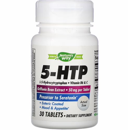 Nature's Way 5-HTP，50 毫克，30 片