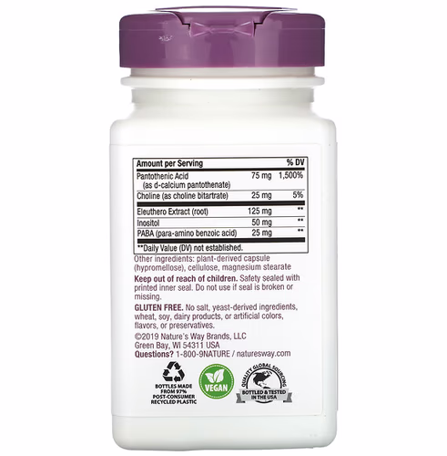 Nature's Way, Premium Blend, B-Stress Formula, 100 Vegan Capsules