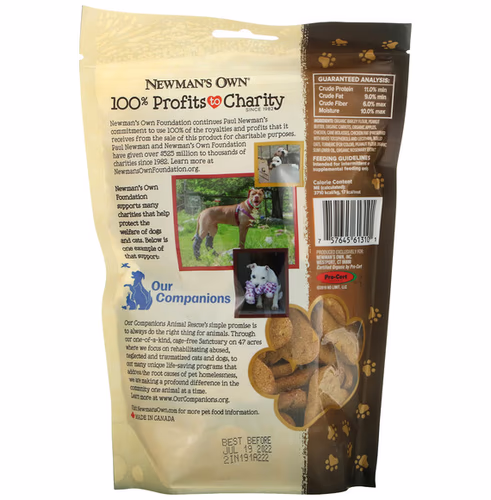 Newman's Own Organics, Dog Biscuits, All Size Dogs, Peanut Butter, 10 oz (284 g) Newman's Own Organics, Dog Biscuits, All Size Dogs, Peanut Butter, 10 oz (284 g)