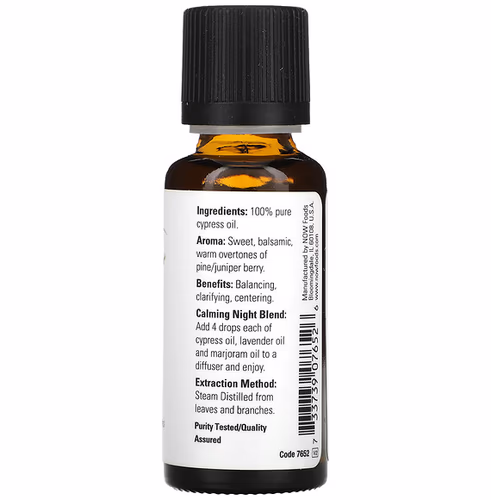 NOW Foods, Essential Oils, Cypress, 1 fl oz (30 ml) NOW Foods, Essential Oils, Cypress, 1 fl oz (30 ml)