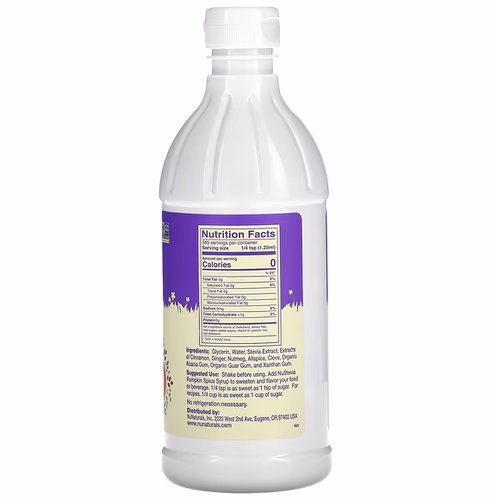 NuNaturals, Concentrated Pumpkin Spice Syrup, 16 fl oz (0.47 l) NuNaturals, Concentrated Pumpkin Spice Syrup, 16 fl oz (0.47 l)