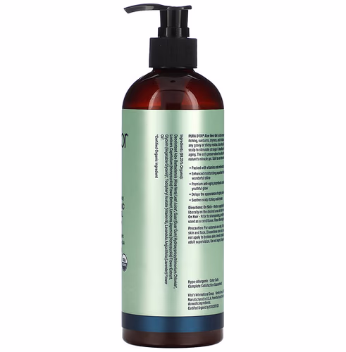 Pura D'or, Healing Organic Aloe Vera Gel, Infused With Lavender, 16 fl oz (473 ml) Pura D'or, Healing Organic Aloe Vera Gel, Infused With Lavender, 16 fl oz (473 ml)
