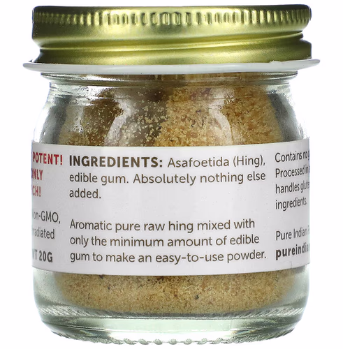 Pure Indian Foods, Best Hing Ever, 20 g Pure Indian Foods, Best Hing Ever, 20 g