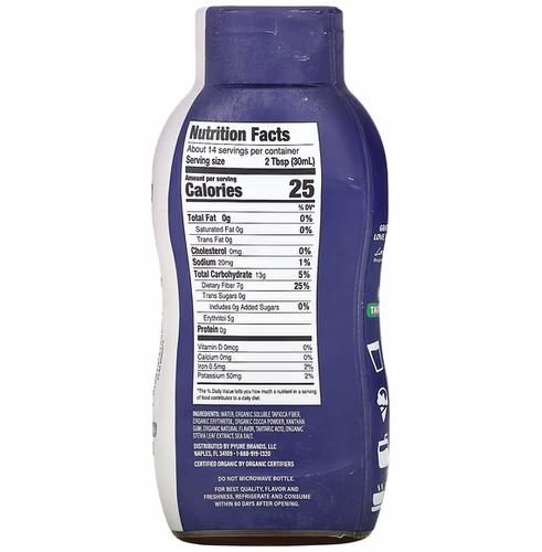 Pyure, Organic Chocolate Flavored Syrup, Keto, 0 Sugar, 14 fl oz (414 ml) Pyure, Organic Chocolate Flavored Syrup, Keto, 0 Sugar, 14 fl oz (414 ml)