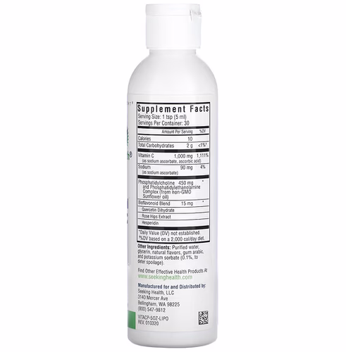 Seeking Health, Optimal Liposomal Vitamin C Plus, 5 fl oz (150 ml) Seeking Health, Optimal Liposomal Vitamin C Plus, 5 fl oz (150 ml)