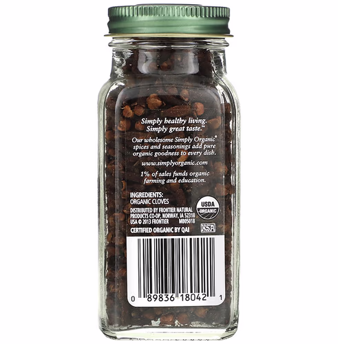 Simply Organic, Whole Cloves, 2.05 oz (58 g)