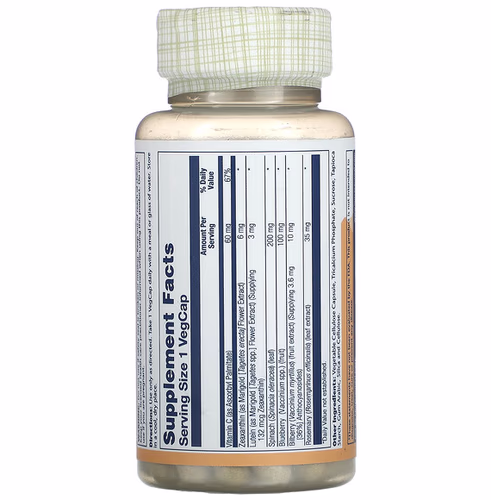 Solaray, Ultra Zeaxanthin, 6 mg, 30 VegCaps Solaray, Ultra Zeaxanthin, 6 mg, 30 VegCaps