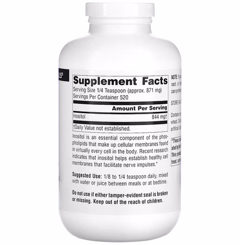 Source Naturals, Pure Inositol Powder, 16 oz (453.6 g) Source Naturals, Pure Inositol Powder, 16 oz (453.6 g)