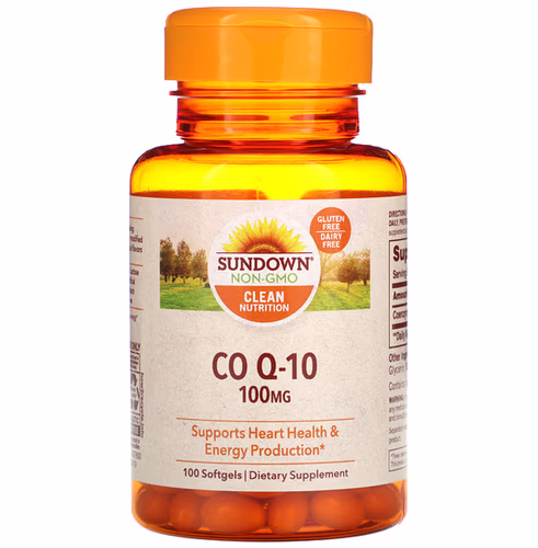 Sundown Naturals, Co Q-10, 100 mg, 100 Softgels Review