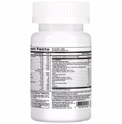Super Nutrition, SimplyOne, Men’s 50+ Multivitamin with Supporting Herbs, 30 Tablets Super Nutrition, SimplyOne, Men’s 50+ Multivitamin with Supporting Herbs, 30 Tablets
