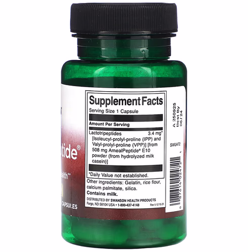 Swanson, AmealPeptide, 3.4 mg, 30 Capsules Swanson, AmealPeptide, 3.4 mg, 30 Capsules