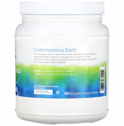 Swanson, Diatomaceous Earth, Fossil Shell Powder, 1 lb (454 g)