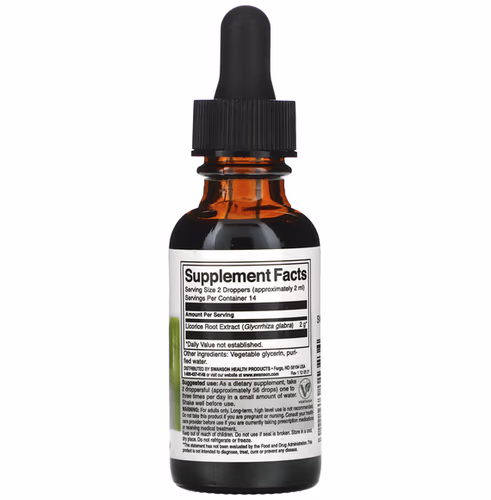 Swanson, Licorice Root Liquid Extract, 1 fl oz (29.6 ml) Swanson, Licorice Root Liquid Extract, 1 fl oz (29.6 ml)