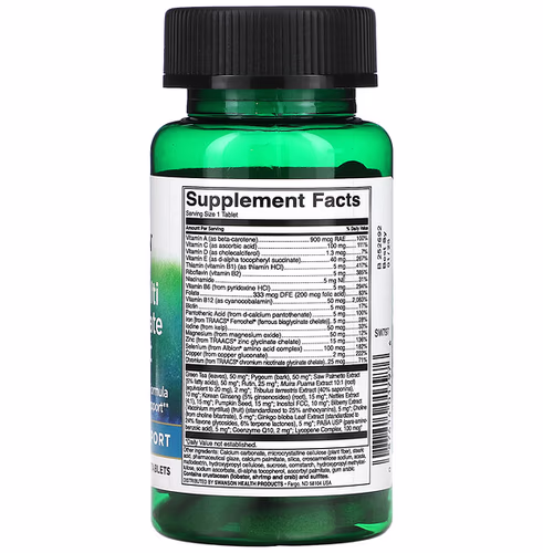 Swanson, Men's Multi Plus Prostate Support, 90 Tablets Swanson, Men's Multi Plus Prostate Support, 90 Tablets