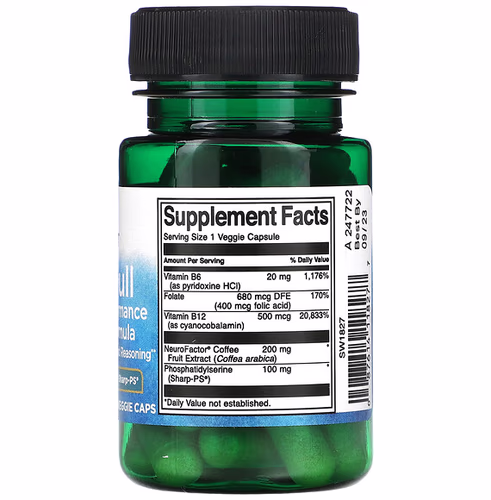 Swanson, Mind-Full, Cognitive Performance, Advanced Formula, 30 Veggie Caps Swanson, Mind-Full, Cognitive Performance, Advanced Formula, 30 Veggie Caps