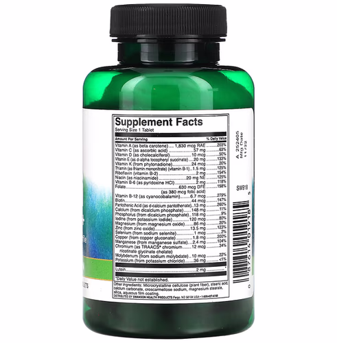 Swanson, Multi Adults 50+, 100 Tablets