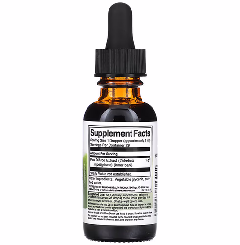 Swanson, Pau d'Arco Liquid Extract, 1, 000 mg, 1 fl oz (29.6 ml)