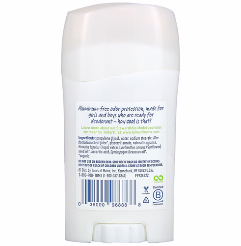 Tom's of Maine, Wicked Cool, Natural Deodorant, Summer Fun, 1.6 oz (45.3 g) Tom's of Maine, Wicked Cool, Natural Deodorant, Summer Fun, 1.6 oz (45.3 g)