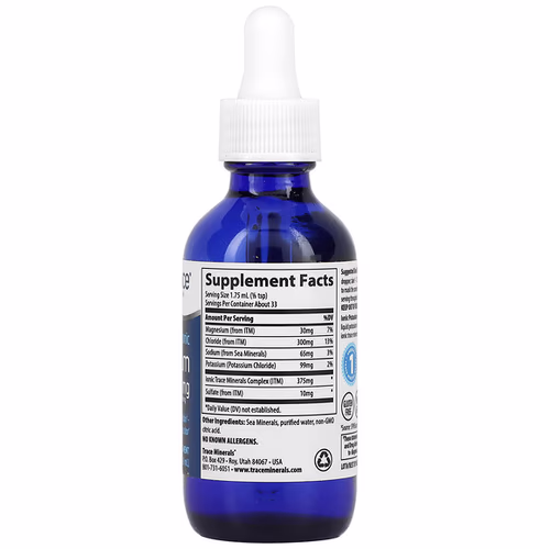 Trace Minerals, Ionic Potassium, 99 mg, 2 fl oz (59 ml)