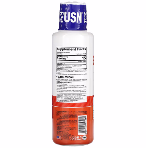USN, Liquid L-Carnicut 3500, Max Strength Dosage, Orange-Pineapple, 3, 500 mg, 15.22 fl oz (450 ml) USN, Liquid L-Carnicut 3500, Max Strength Dosage, Orange-Pineapple, 3, 500 mg, 15.22 fl oz (450 ml)
