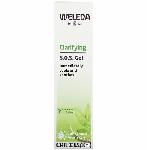 Weleda, Clarifying, S.O.S. Gel, Oily Or Combination Skin, 0.34 fl oz (10 ml) Weleda, Clarifying, S.O.S. Gel, Oily Or Combination Skin, 0.34 fl oz (10 ml)
