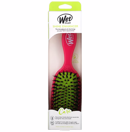 Wet Brush, Shine Enhancer Brush, Care, Pink, 1 Brush Wet Brush, Shine Enhancer Brush, Care, Pink, 1 Brush