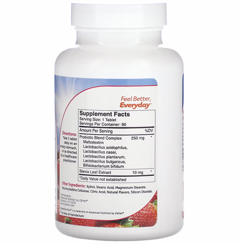 Zahler, Kidophilus Plus, Probiotic Formula For Children, Berry, 1 Billion CFUs, 90 Chewable Tablets Zahler, Kidophilus Plus, Probiotic Formula For Children, Berry, 1 Billion CFUs, 90 Chewable Tablets