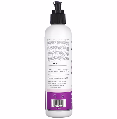 Zion Health, Adama, Mineral Moisture Daily Lotion, Lavender, 8 fl oz (240 ml) Zion Health, Adama, Mineral Moisture Daily Lotion, Lavender, 8 fl oz (240 ml)