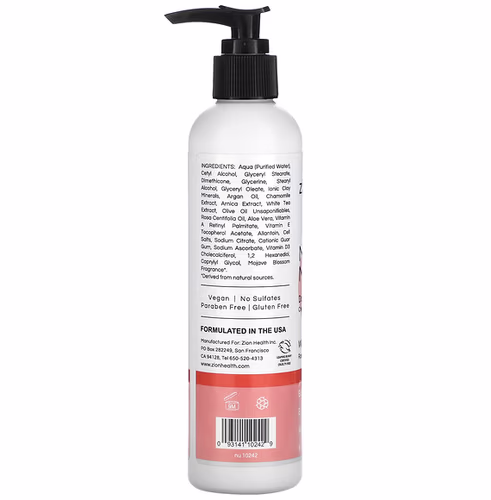 Zion Health, Mineral Moisture, Daily Lotion, White Rose, 8 oz (240 ml) Zion Health, Mineral Moisture, Daily Lotion, White Rose, 8 oz (240 ml)