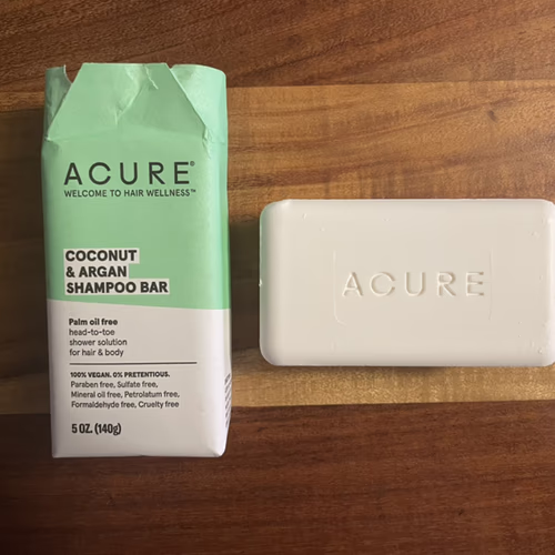 ACURE, Shampoo, Bar Soap 香港
