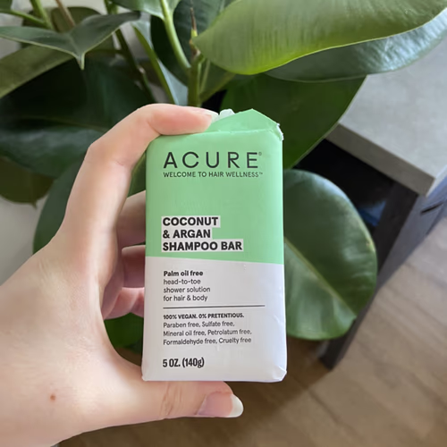 ACURE 椰子摩洛哥堅果洗髮皂，5 盎司（140 克） 香港