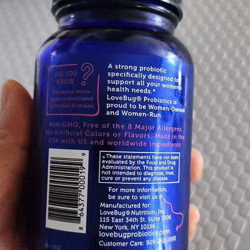LoveBug Probiotics 念珠菌酵母配方 LoveBug Probiotics 念珠菌酵母配方