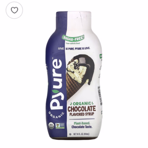Pyure 有機巧克力味糖漿,酮,0 糖,14 液量盎司(414 毫升) 香港 Pyure 有機巧克力味糖漿,酮,0 糖,14 液量盎司(414 毫升) 香港