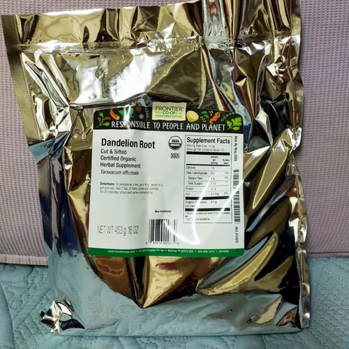 Frontier Co-op 切碎並過篩的蒲公英根,16 盎司(453 克) 香港 Frontier Co-op 切碎並過篩的蒲公英根,16 盎司(453 克) 香港
